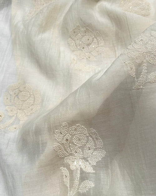 KIARA MUL CHANDERI (Off White) (Copy)