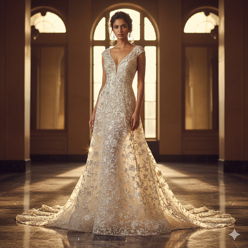 KIARA MUL CHANDERI (Off White)