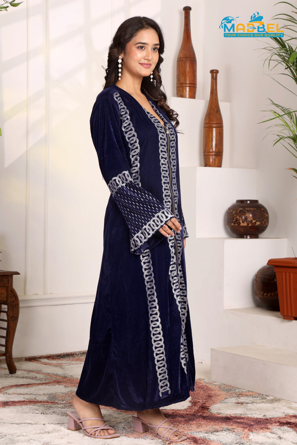 KIARA MUL CHANDERI (Off White)