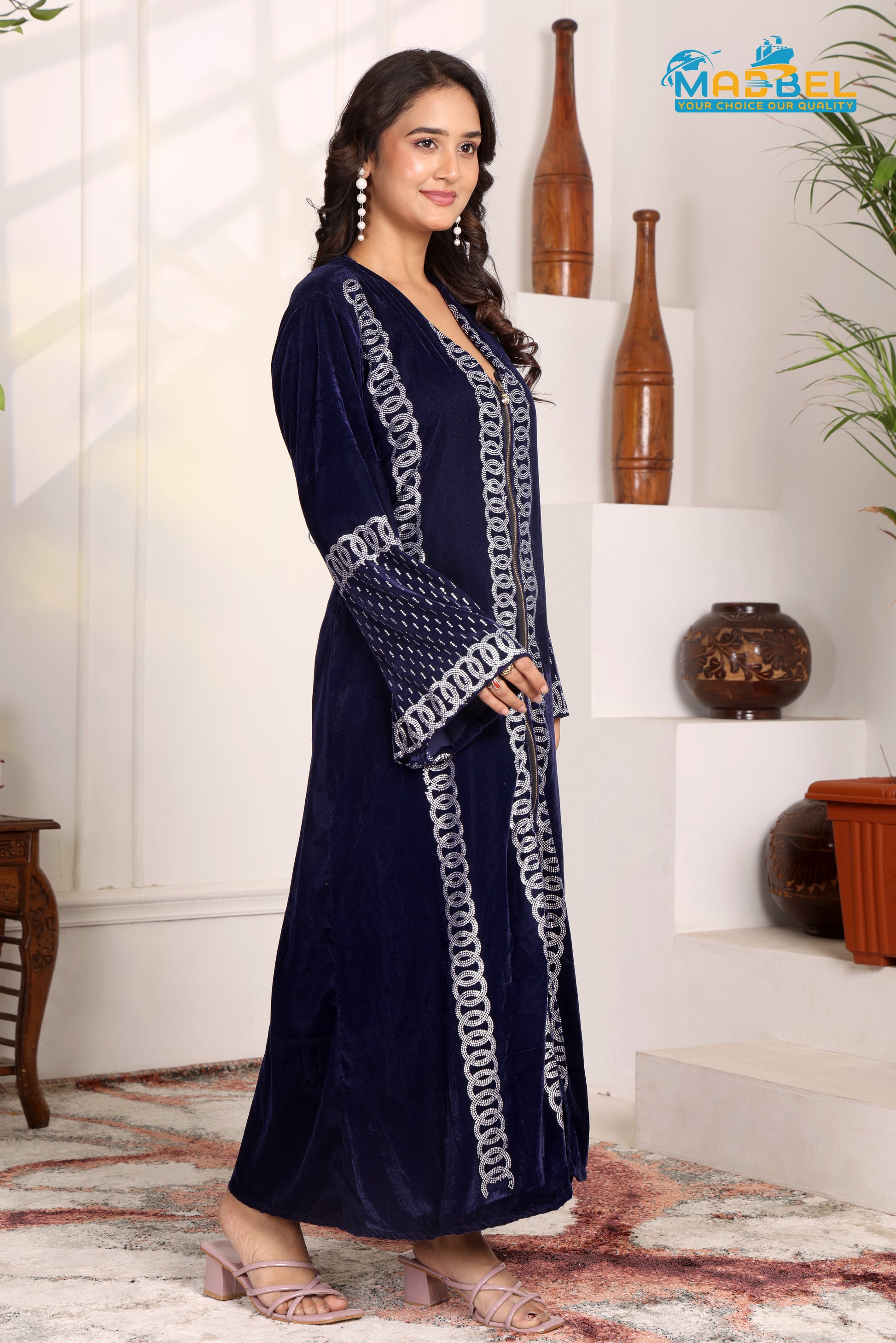 KIARA MUL CHANDERI (Off White)