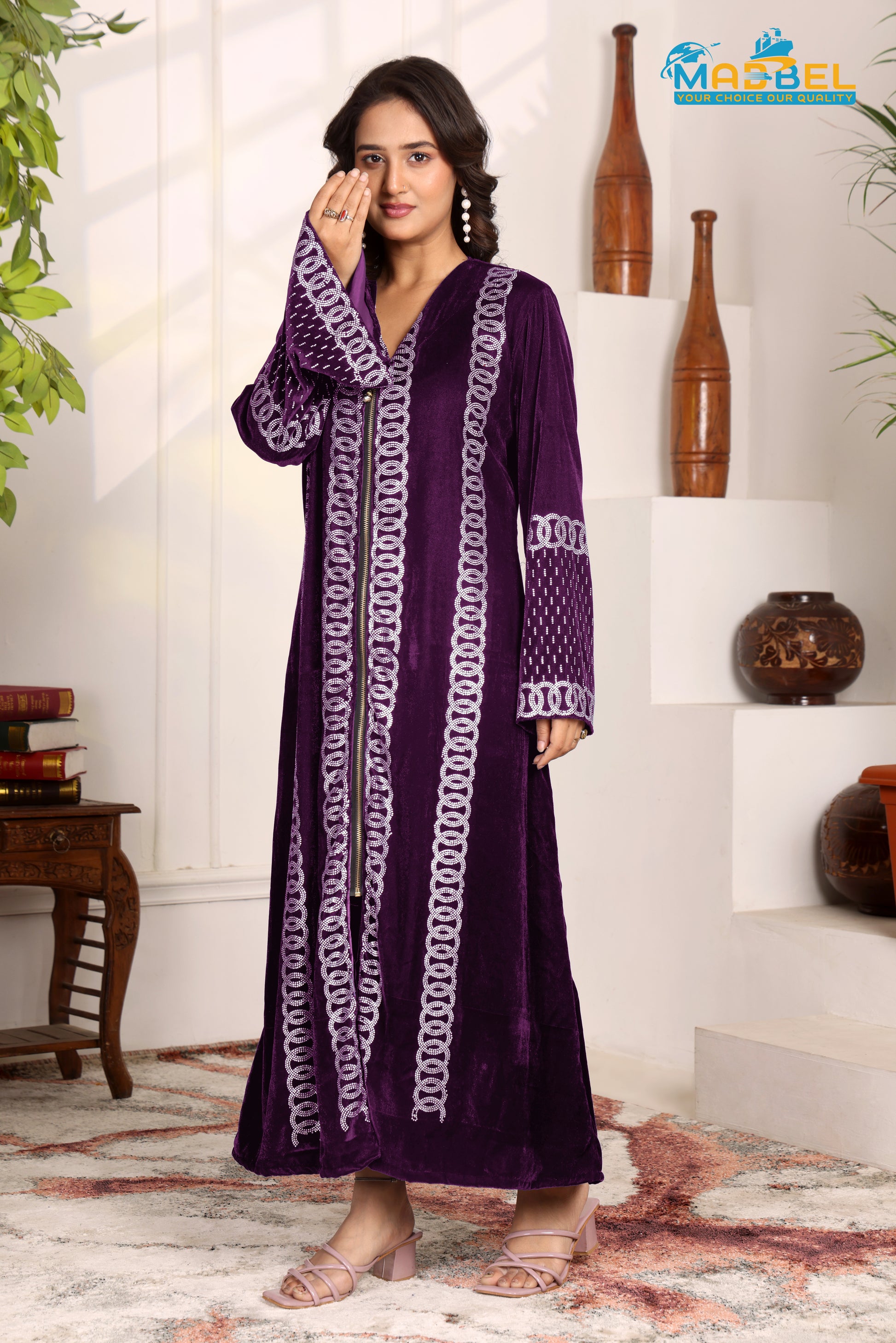 KIARA MUL CHANDERI (Off White)