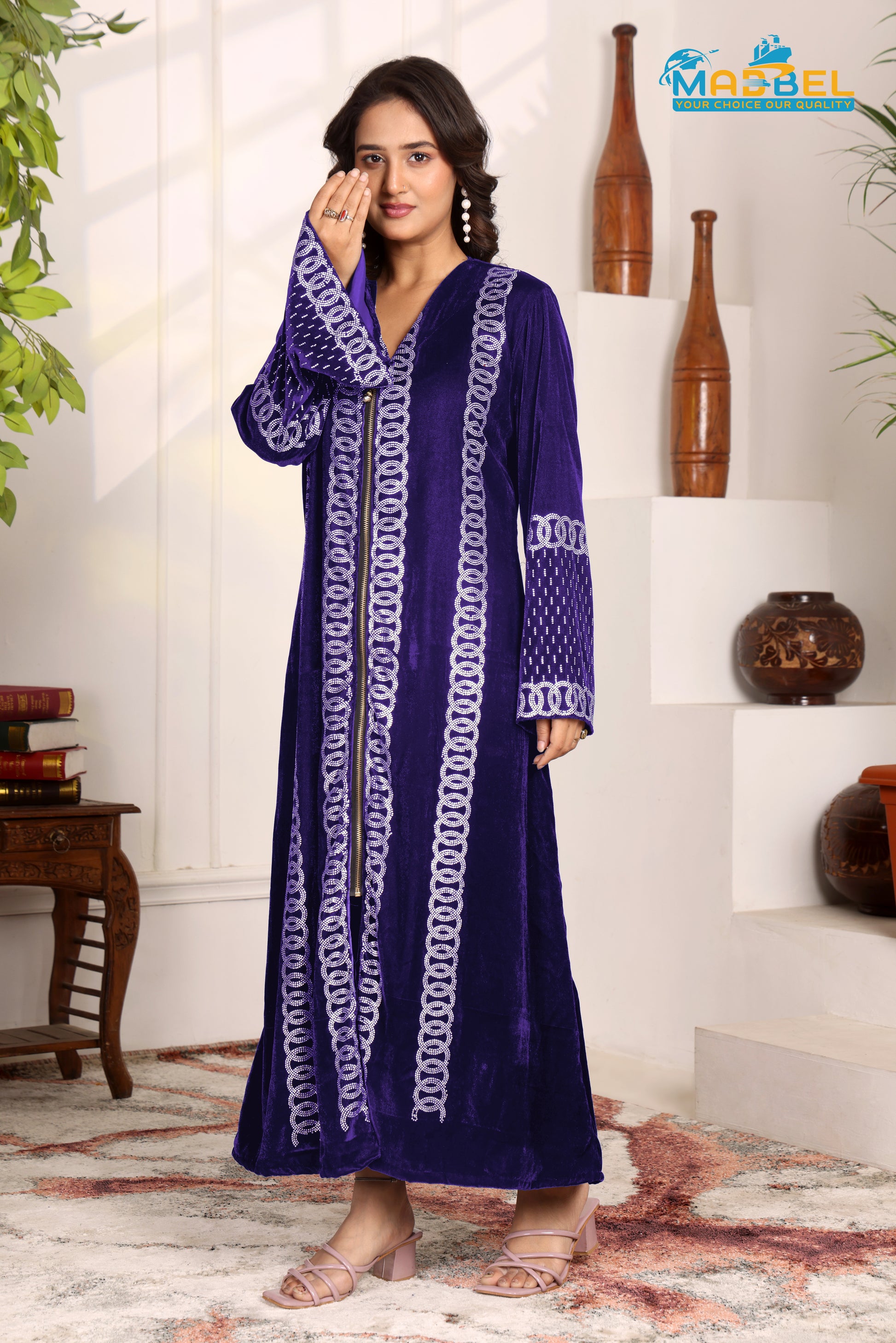 KIARA MUL CHANDERI (Off White)